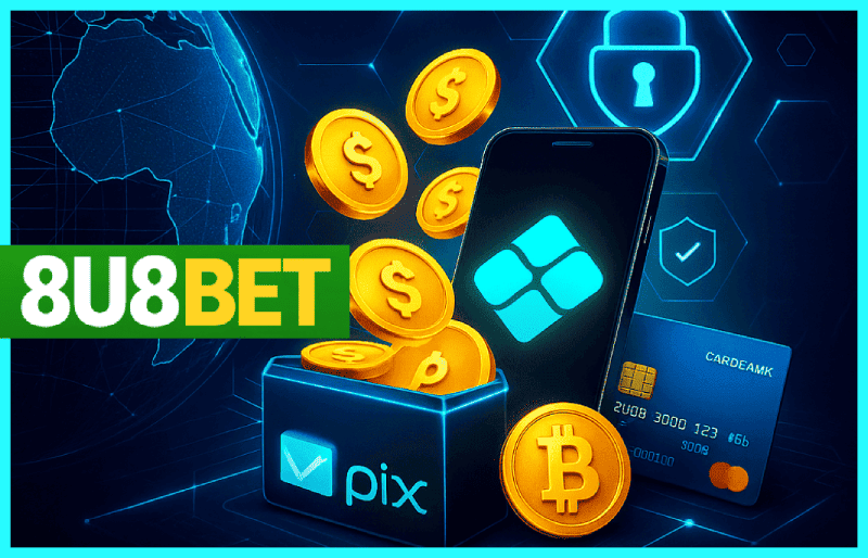 8U8BET com vários tipos de apostas esportivas