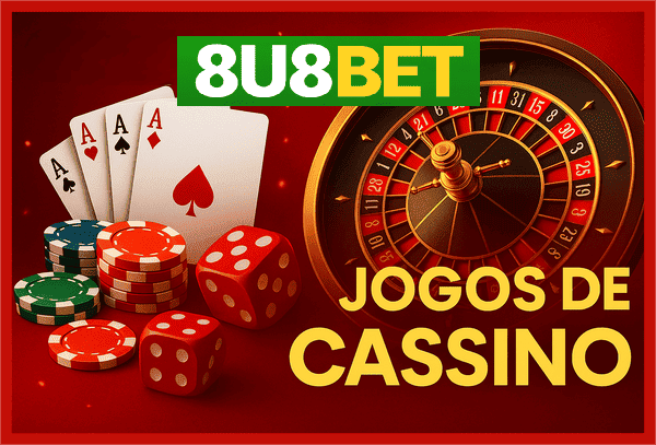 Variedade de jogos 8U8BET com 2.500 opções.